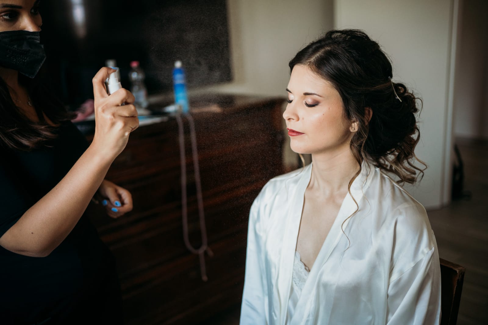 Trucco sposa luminoso